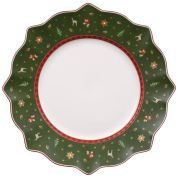 Villeroy & Boch Christmas Toy's Delight Dinerbord 29 cm groen