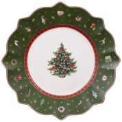 Villeroy & Boch Christmas Toy's Delight Ontbijtbord 24 cm groen