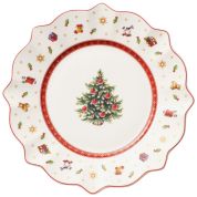 Villeroy & Boch Christmas Toy's Delight Ontbijtbord 24 cm wit