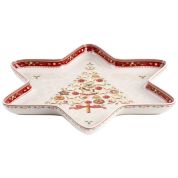 Villeroy & Boch Christmas Winter Bakery Delight Schaal Ster - kerstboom 37.5 x 33 cm