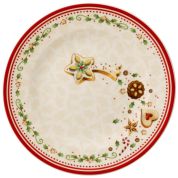 Villeroy & Boch Christmas Winter Bakery Delight Ontbijtbord 22 cm Vallende ster - For Me