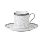 Wedgwood Celestial Platinum Espressoschotel Bond ( LET OP! zonder kop ) -70%