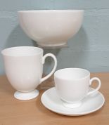 Wedgwood White China 16-delige Ontbijtset, 4 persoons