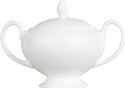 Wedgwood White China Suikerpot Leigh