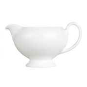 Wedgwood White China Melkkannetje Leigh 0.33 ltr