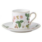 Wedgwood Wild Strawberry Espressokop 0.08 ltr en schotel BOND