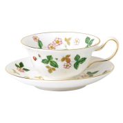 Wedgwood Wild Strawberry Theekop 0.15 ltr Leigh en schotel