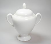 Wedgwood White China Suikerpot 10 cm Globe ( hoog model )