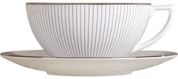 Wedgwood Jasper Conran Pinstripe Theekop 0.23 ltr en schotel