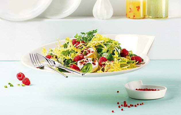 Frisée wilde kruidensalade