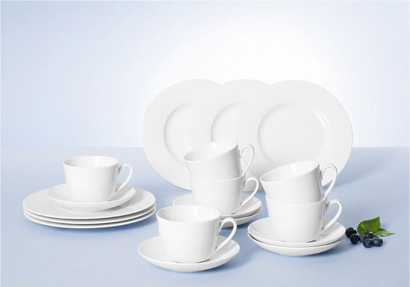 Afhankelijkheid tempo vergeten Villeroy & Boch Twist White Bordenset - NU 50% korting